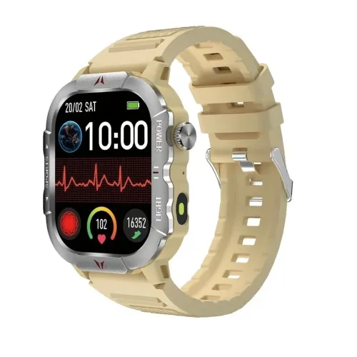 Smartwatch Tela 2.01? Touch IP68 | 100+ Modos Esportivos | Chamadas Bluetooth | AJ X04