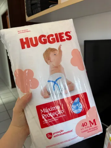 Huggies máxima proteção M