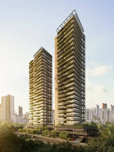 Apartamentos com varanda/sacada gourmet nas proximidades do Parque Linear Parahyba 2 no Ja
