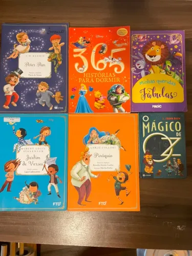 Livros infantis diversos titulos - Disponibilidade e valores na descrição