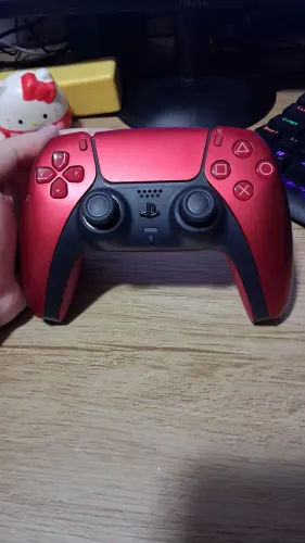 Controle sem Fio DualSense PS5 Sony PlayStation Vermelho
