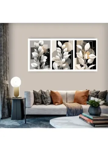 Kit de 3 quadros decorativos