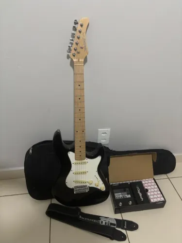 Guitarra Strinberg STS-100 + Pedaleira DigiTech + Capa