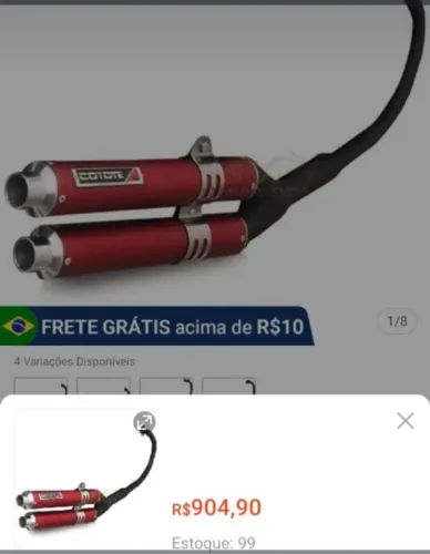 Coyote duplo vermelho Rs2?