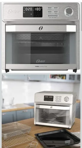Oster Forno e Fryer 25L Oster Multifunções 10 em 1, OFOR250, 127V - Novo