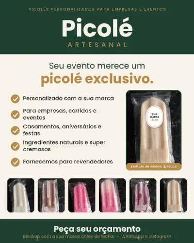 Picolé Personalizado