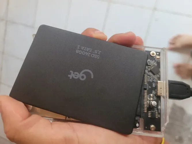 Ssd 240gb 100% saude