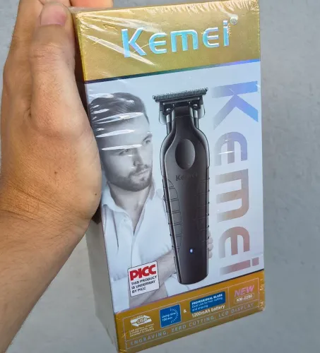Maquina Kemei KM-2299 - Super Leve para Barba e Pezinho
