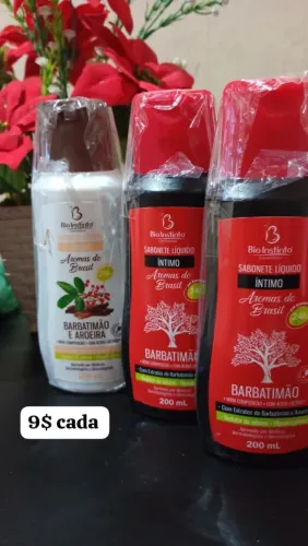 Sabonete íntimo barbatimão e aroeira