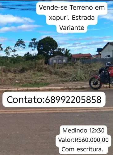 Terreno Estrada da Variante- Xapuri