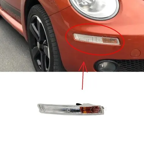 Pisca Direito Parachoque Dianteiro Vw New Beetle 2006 2007 2008 2009 2010