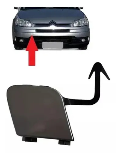 Tampa Reboque Parachoque Dianteiro Citroen C4 2004 A 2011