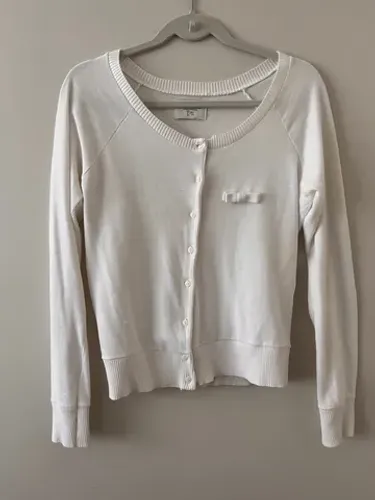 cardigan branco Zara 
