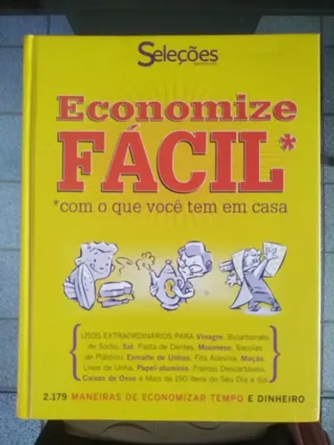 Economize fácil com o que você tem em casa