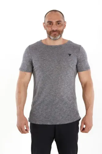 Camiseta Básica Unisex Rebell Cinza