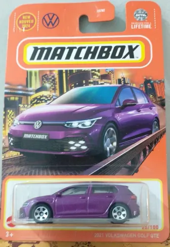 Miniatura Matchbox 2021 Volkswagen Golf GTE