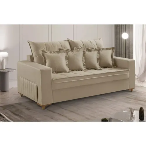Sofá Lirio 3 lugares Home Design p65
