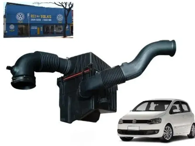 Caixa de filtro de ar 1.6 8V original VW Fox G2 2010 a 2014