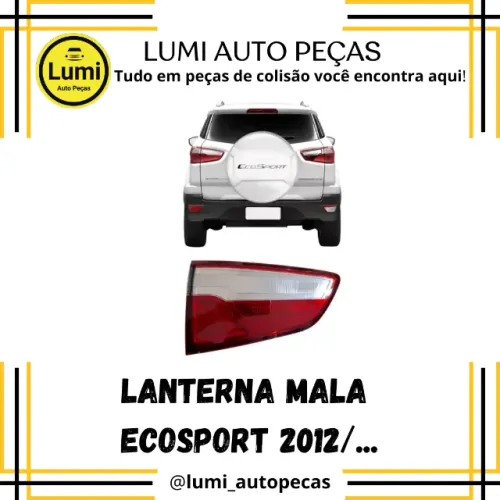 Lanterna Ecosport 2012/... Mala - NOVO 