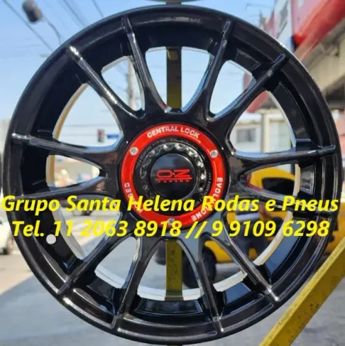 Jogo de Roda Esportivo  Aro 15 4x100 4x108 Scorro S-258 VW Fiat Honda GM Ford Renault