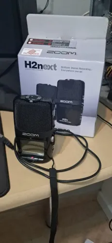 Gravador Zoom H2n + SD 16 GB