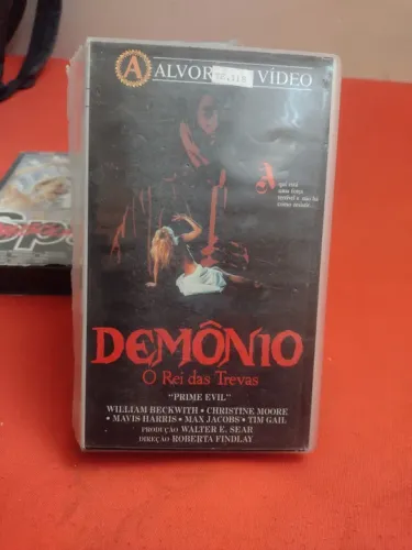 VHS Demônio O Rei das Trevas - Original