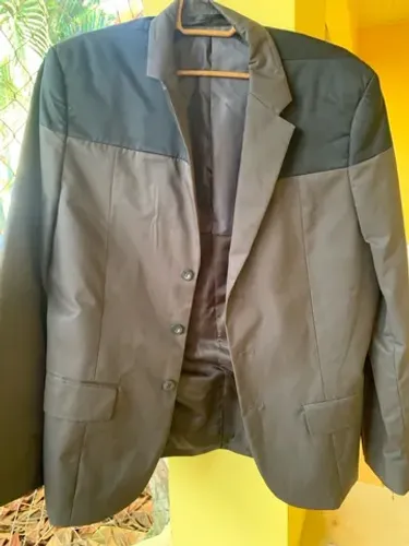 Blaser sintético em duas cores