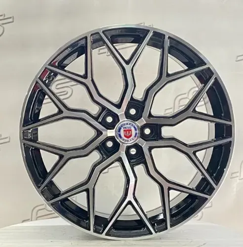 Rodas IV1155 Preta Diamantada 5X112- 19x8,5 Offset 35