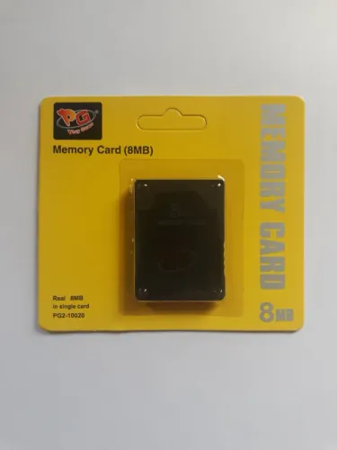 Memory Card Playstation2 - 8 Mb - Play Game Novo Lacrado