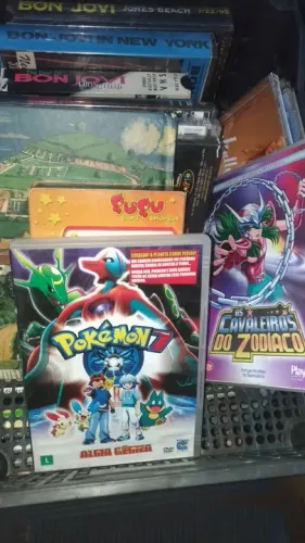 Pokemon Dvd infantil, original, bom estado, envio a qq local. E outros.