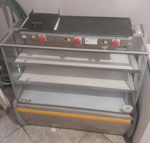 Balcão Expositora Gelado GelopaR e Chapa a Gás Nova!!!