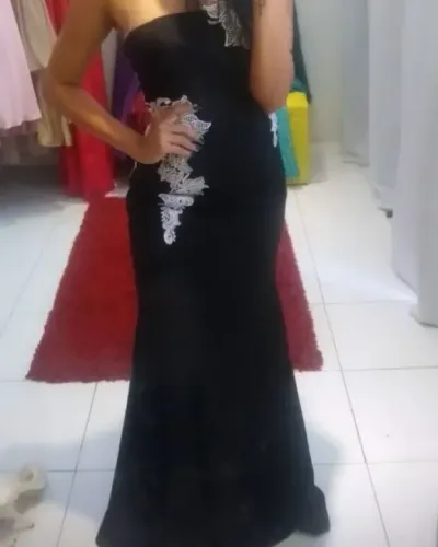 Vestido de festa logo