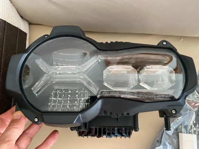 Farol novo, original adaptativo BMW R1250GS 2022 em diante com nota fiscal 