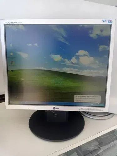 Monitor LG L1750s 17 Polegadas Funcionando e Com Cabos