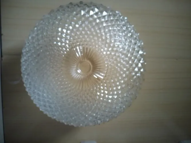 Globo de Vidro Chanfrado anos 80