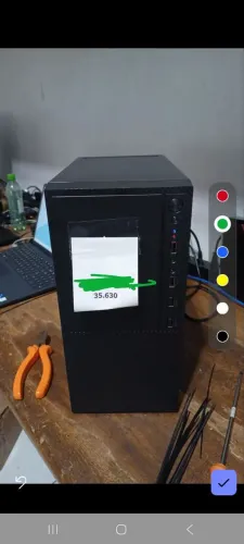 Computador Desktop | Gabinete Preto