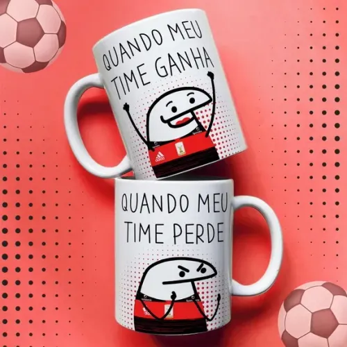 Caneca Personalizada Futebol Flork
