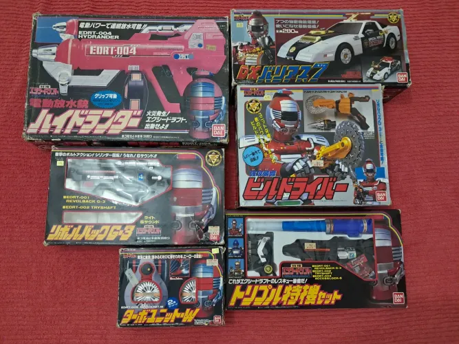 Bandai - Exceedraft - Kit com 6 brinquedos