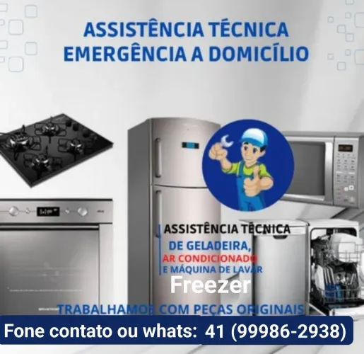 Assistência técnica Geladeira Freezers lava e seca e eletros