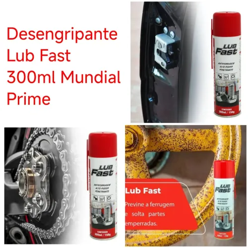 Desengripante Lub Fast 300ml Mundial Prime
