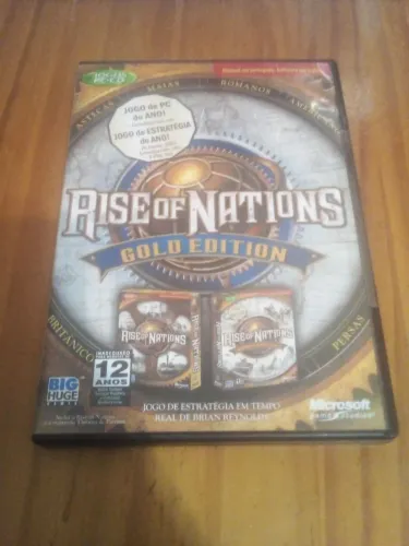 Jogo para PC Rise of Nations Gold Edition, estado de novo