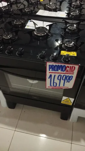 Fogão 5 Bocas com Forno - Promoção Imperdível!