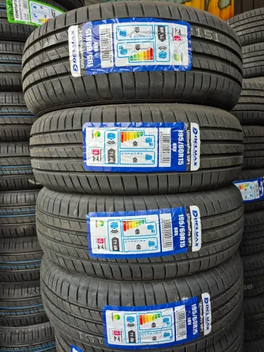 Promoção de pneus marca  Delmax originais aro 195/60/15