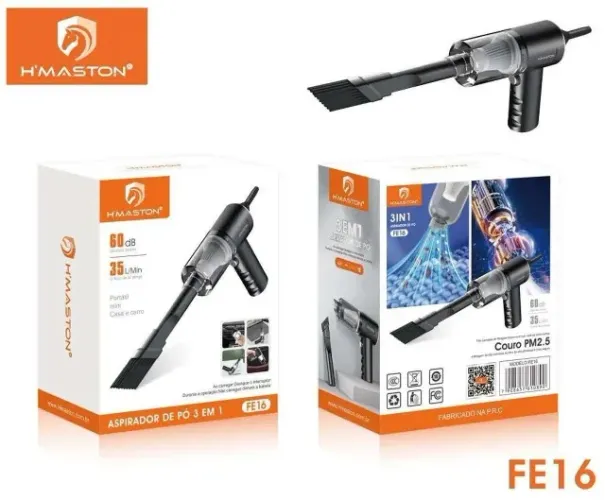 Aspirador De Pó portátil 3 Em 1 H'maston
