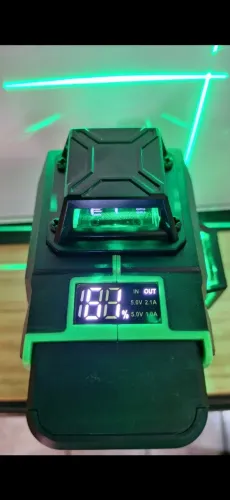Nível a laser HILDA 12 Linhas Kit Completo 