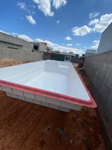 Piscina de fibra nova diamond 9.00 metros