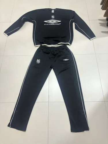 Agasalho completo preto Santos F.C.