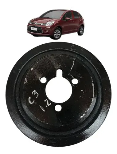 Polia Dupla Virabrequim Citroen C3 1.2 Pure Tech 2018