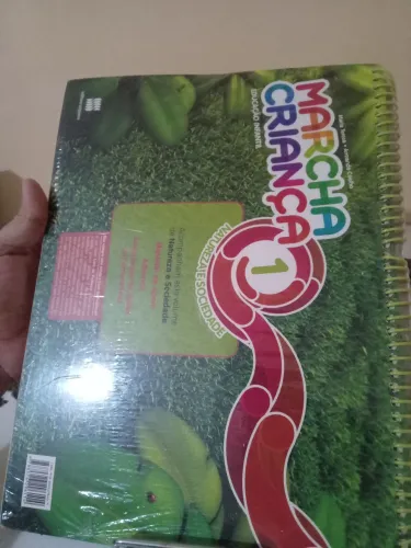 Livro Marcha Criança 1 - Natureza e Sociedade lacrado novo