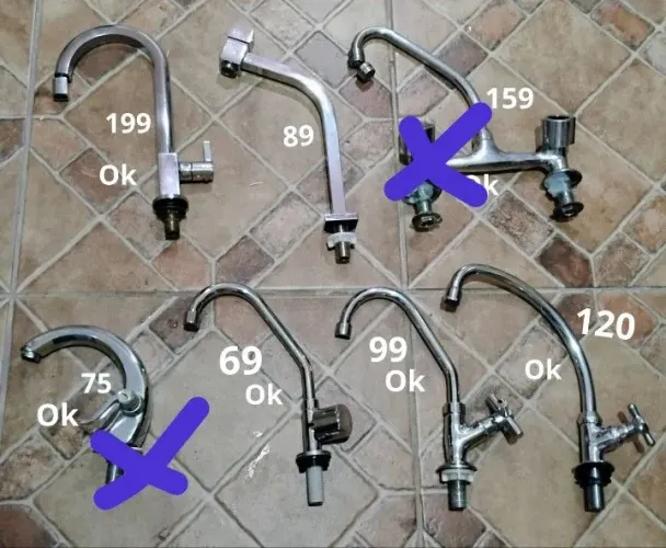 Torneiras de Cozinha Diversas - Venda